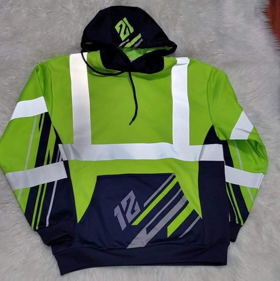 SafetyShirtz Class 3 Safety Hoodie - Picture 4 of 8